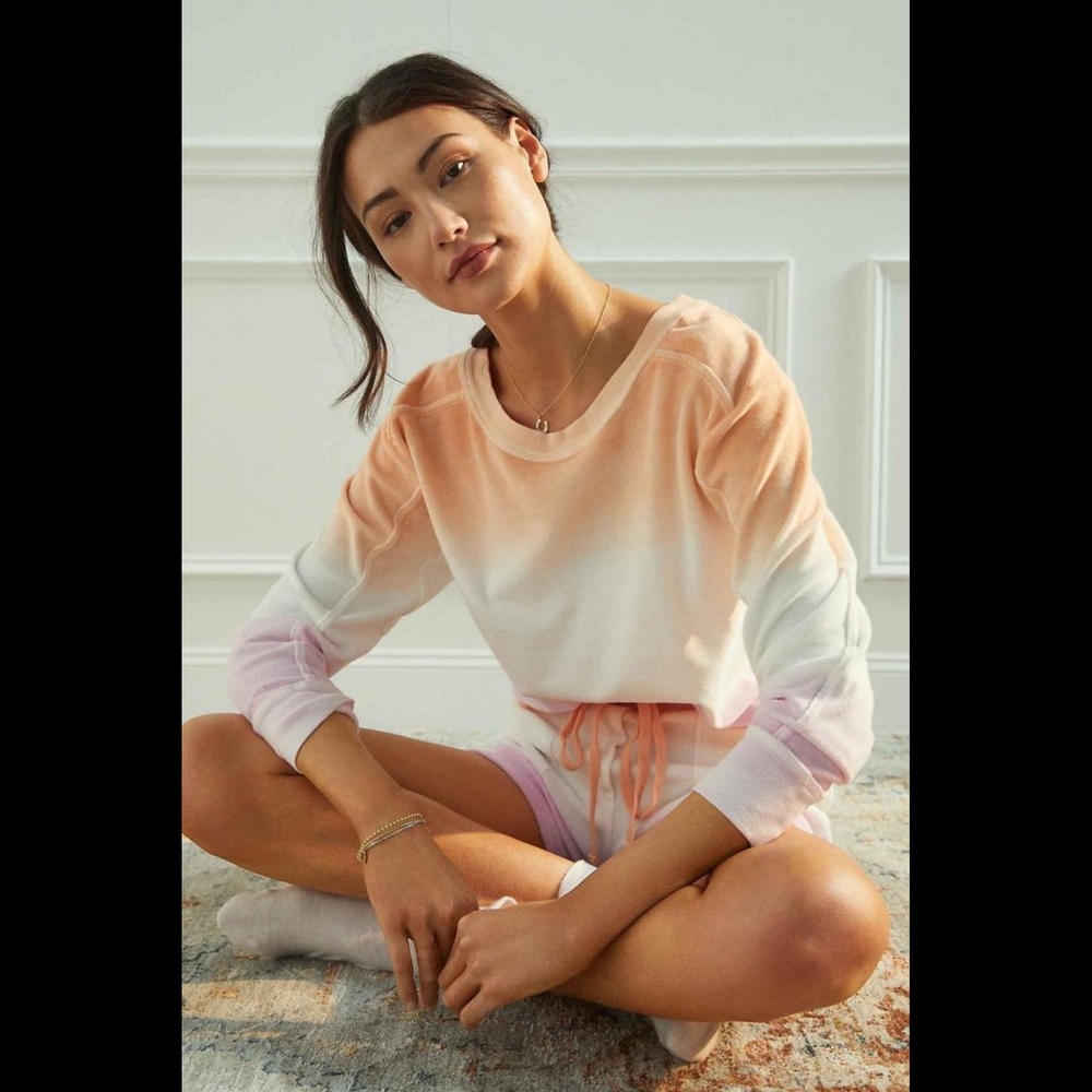 Anthropologie Saturday Sunday Nuria Dip-dyed Pullover